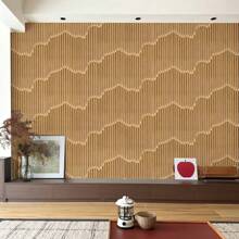 1PC 3M Self-Adhesive Wood Waterproof PVC Contact Paper For Easy Wall Decor, Perfect For Dining Room, Living Room, Office Background Walls, Wallpaper For Living Room
