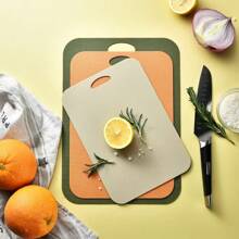 1 件 PP 厨房切菜板 3 件套，蔬菜水果砧板，双面切菜垫，婴儿食品准备工具