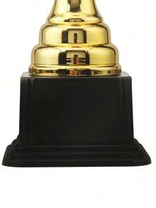 1个金属奖杯 刺绣足球篮球羽毛球冠军亚军比赛杯 学校颁奖典礼冠军奖杯 - 彩色 - 查看 4