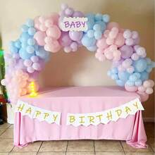 1 Set Table Balloon Arch Kit,Balloon Arch Stand Frame For Different Table Sizes For Birthday Graduation Wedding And Party Decoraitons