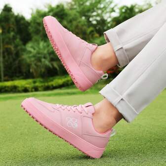 Professionele golfschoenen voor dames, antislipzool voor alle weersomstandigheden, witte en roze golfschoenen, diverse kleuren, genderneutrale modellen voor koppels, golfschoenen voor heren in grote maten