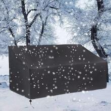 1PC 2/3/4 Seats Bench Cover Outdoor, Patio Seat Cover, Lounge Deep Chair Cover, Patio Loveseat Cover, 210D Oxford Fabric, Dustproof UV Resistant, Windproof, And Rainproof, Perfect Fit For Patio & Garden Furniture, Durable Protection, Easy To Clean, All-Season Use, Patio Furniture Covers, Stylish Chair Covers, Secure Fit Covers