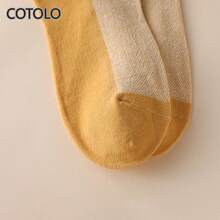 COTOLO 5 pares de calcetines tobilleros para mujer, conejito de dibujos animados y patrón de cara sonriente, algodón transpirable cómodo y duradero, estilo lindo y dulce, adecuado para todas las estaciones, calcetines de moda, adecuados para deportes y exteriores - cara sonriente multicolor - Ver 4