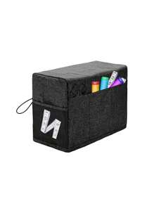 Funda universal para máquina de coser con bolsillo de almacenamiento y asas laterales, cubierta protectora contra el polvo para la mayoría de las máquinas de coser estándar