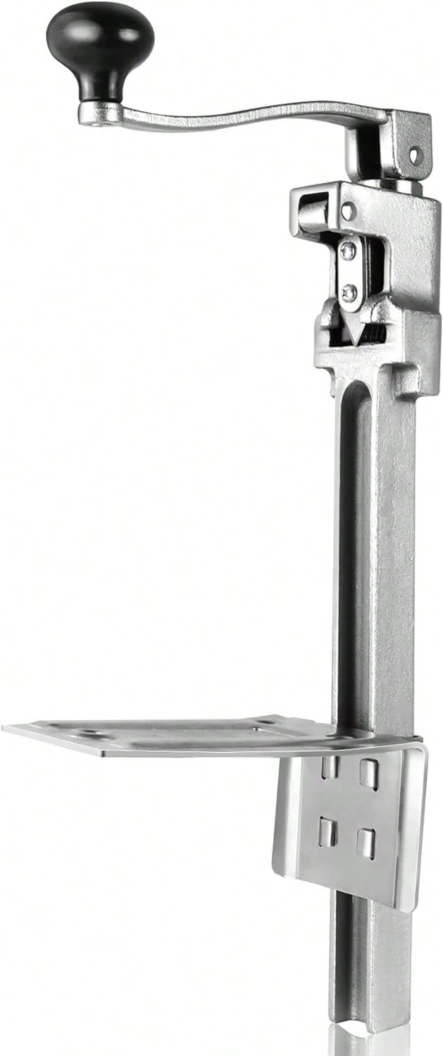 Commercial Can Opener Heavy Duty For 11100, Industrial Can Opener For 10 Cans, Manual Can Opener With Plated Steel Base Stainless Steel Blade For Cans Up To 11" Tall - Nhiều màu - Xem 1