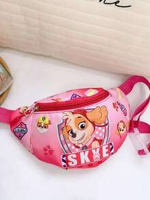 PAW Patrol 儿童胸包可调节斜挎腰包可爱卡通拉链零钱包适合学校旅行背包 - 彩色 - 查看 6