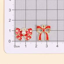 6 piezas de encantos de mariposa de esmalte de aleación lindos, accesorios para hacer joyería para mujeres DIY para aretes, pulseras y collares