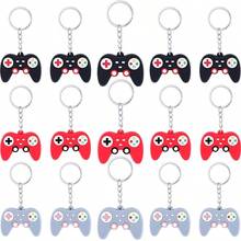 6pcs/12pcs Per Set Random Color Game Theme Keychains - Multicolor - View 4