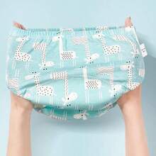 3pcs/Pack Baby Training Pants, Washable Diaper Covers, Baby Potty Training Cloth Diapers, Breathable Diaper Covers (Random Pattern) - Multicolor - View 7