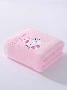 1条可爱卡通人物珊瑚绒柔软吸水速干不掉毛手巾/浴巾，浴室用品。面巾尺寸：34*75厘米，浴巾尺寸：70*140厘米 - 彩色 - 查看 18