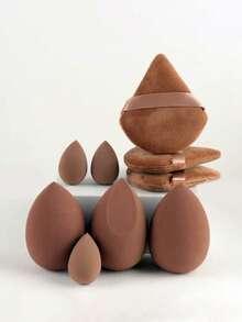 6pcs Set: 2 Makeup Sponges + 4 Makeup Blenders (2 Large, 2 Mini), Suitable For Various Makeup And Cleansing Scenarios. Makeup Sponges, Applicable For Liquid, Cream And Powder, Reusable And Washable, Soft And Latex-Free, Suitable For Blush, Foundation, Moisturizer And Powder. Ideal Makeup Tool Set For Beginners, Travelers, And As Gifts For Women, Girls, Mothers, Thanksgiving, Christmas,Cheap,Stocking Stuffers,Makeup,Makeup Tools,Cheap Stuff,Gifts,Gifts For Women,Christmas Gifts