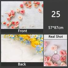 3D双面摄影背景 57*87厘米 照片背景道具 产品食品拍照装饰配件墙纸