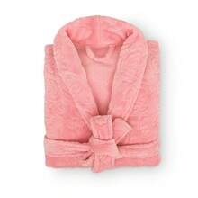 Women's Microfiber Flannel Lady Bathrobe | Soft And Comfortable Touch | Ideal For Winter And After Bath