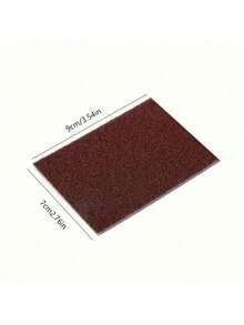 20pcs Magic Cleaning Sponges: Suitable For Cleaning Stove, Dishes, Mobile Life, Cars, With Synthetic Diamond And Silicon Carbide Brush Heads! - Dark Brown - View 4