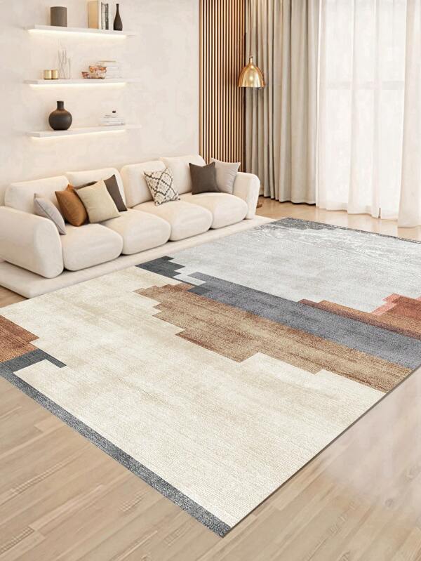 Alfombra decorativa de estilo minimalista para interiores, nueva alfombra de terciopelo de felpa corta, alfombra para sala de estar, alfombra para sofá, alfombra para dormitorio, alfombra antideslizante para mesita de noche, alfombra para comedor y cocina, almohadilla para silla de oficina, felpudo de entrada, manta para picnic al aire libre, alfombrilla suave para gateo de bebés, manta de camping al aire libre