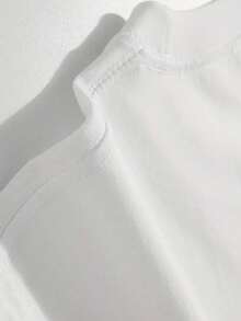 VHUTHK (180 Cotton T-Shirt) Big Eyed Child Print Men's Summer Round Neck Short Sleeved Casual Cotton Print - 白色 - 查看 5