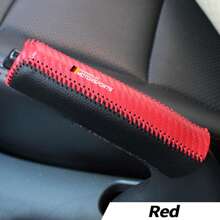 1pc Car Handbrake Grips Case PU Leather Car Handbrake Cover Protector Grip Covers For BMW 1 3 5 X Series For Audi Mercedes Benz