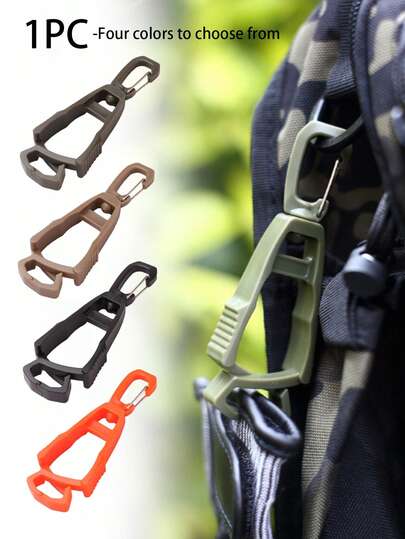 手套夹，多功能塑料劳保手套夹可挂多种饰品，360°旋转头，无限角度，不锈钢卡扣设计，稳固不脱落，快速悬挂物品，可挂手套，钥匙扣，帽子，毛巾，快速悬挂，解放双手，方便无忧