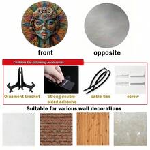 1 件个性化宠物主人装饰铝压铸框架板，定制狗或猫爱好者礼物，装饰墙或展示艺术品，20 厘米盘子，带照片打印