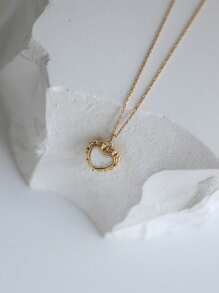 Fashionable Elegant Retro Minimalist Heart Necklace