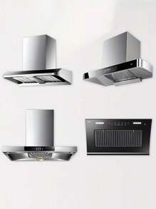 12/24片装一次性高效无烟厨房油烟机滤纸，通用尺寸，带耐用粘性保护膜