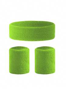 1 Pack Thin Terry Cloth Headband, Wristband Set, Sweatbands Athletic Hair Soft Headband For Women, Men, Basketball, Football, Soccer, Terry Cloth Athletic Hairband For Exercise