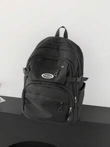 1pc Back To School Backpacks, Fashionable, Casual, Cute Backpacks, Schoolbags. Large Capacity, Suitable For Work, Commuting, Work, Shopping, School, Vacation, Outdoor Leisure, Travel, Shopping And Other Daily Use, Birthday Gifts For Friends. - Backpack - View 14