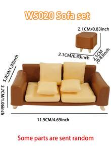 1 Stück Mini simulierter Winkelschleifer, Verpackungsmaschine, Teekanne, Teebrett, Sofa, kreatives Jugendspielzeug für Milchtee-Shop, Kaffee-Shop, 1:12 Skala Mini-Deko, Kulissenrequisiten, Urlaubsgeschenk, zufällige Farbe