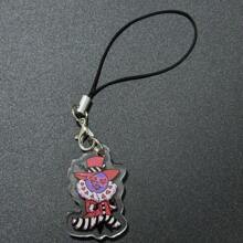 Anime GOODS Anime Acrylic Keychain -Vicky Charlie Alastor Cute Y2K Cartoon Pendant, Suitable For Bags And Keys, Perfect Gift For Fans, Cosplay Accessories Car Key Bag Backpack Small Jewelry Key Ring Accessories Creative Student Gifts Anime Derivatives, Creative Backpack Pendants, Car Key Pendants, Acrylic Keychains, Japanese Comic Pendants, Neko Contents Seed Keychain Collectibles, Pendants, Otaku Collection Gifts, Cheap Gifts School Letter Car Accessories Goth