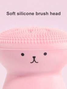 Octopus-Shaped Facial Cleansing Brush - Deeply Cleans And Exfoliates Skin, Gentle Massage For A Refreshed Look - Multicolor - View 9
