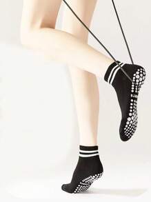 5 Paar rutschfeste Yoga Socken, Antirutsch Boden Socken, pillingresistent, professionelle Tanz Pilates Studio Socken