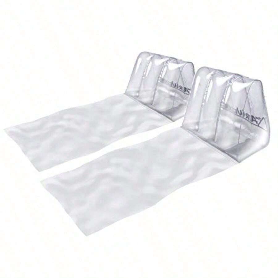 AW02 AirWedge Silla de Playa Inflable Relájate con la Comodidad del Aire Paquete de 2 - Transparente - Ver 1