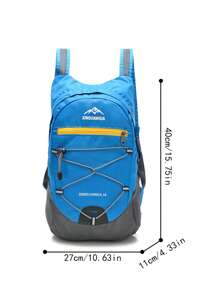1 Stück leichter, großvolumiger Reiserucksack, Outdoor Sport Tagesrucksack, ultraleichter Nylon Wanderrucksack, unisex Outdoor Camping Aufbewahrungspackung, Trekkingrucksack. Geeignet für Bergsteigen, Wandern, Trekking, Camping.