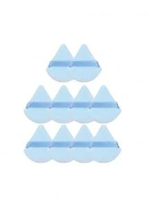 50/5个装 天鹅绒三角粉扑 面部化妆工具 气垫粉扑 可重复使用化妆海绵 化妆小工具 散粉扑 干湿两用粉扑 炎热天气化妆必备 沙滩化妆工具 适合夏季旅行化妆工具 粉底霜气垫夏季美容工具 夏至促销，化妆，便宜，房间装饰，梳妆台，旅行，卧室，化妆配件，粉扑，美妆蛋，粉扑，化妆海绵，便宜，圣诞礼物，化妆，化妆工具，便宜货，礼物，女士礼物，圣诞礼物，赠品，旅行，便宜货，旅行必备 - 藍色 - 查看 3