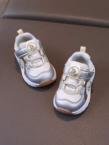 1 双婴儿防滑软底透气运动鞋/幼儿学步鞋，春/秋 - 金色 - 查看 6