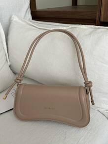 Fashionable And Simple Solid Color Belt Decoration Shoulder Bag, Suitable For Shopping, Wallets, Shopping, Young Women, College Students, Newcomers, White-Collar Workers. They Are Very Suitable For Offices, Universities, Work, Business, Commuting, Outdoor Activities, Travel, And Outings