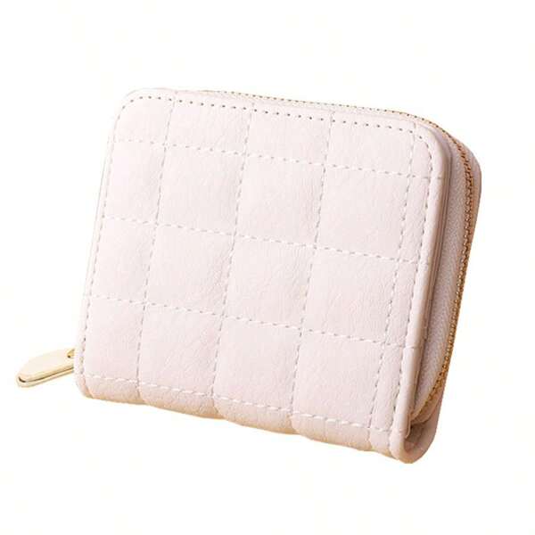 Wallets Money Bag Card Holder Pocket Purse Cute Fashion Geometric Patchwork