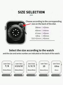 1pc Compatible With Apple Watch Band AppleWatch Strap Slim Gold Metal Bracelet Band Compatible With Apple Watch Women - Floral Openwork Carving Rhinestone Geometric Pattern, Tool-Free Adjustable Strap Gift For Her, Compatible With Apple Watch 38/40/41/42/44/45/49/46 Mm, Compatible With Apple Watch Ultra3/2/1/Se/S10 9/8/7/6/5/4/3/2/1, Apple Watches Accessories, All-Season Fashion Jewelry Accessories