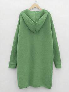 Fall And Winter Fashion Casual Hooded Sweater Loose Cardigan Sweater