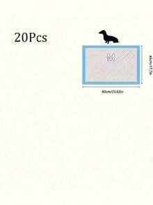 100 piezas Almohadillas para pañales de mascotas, Pañales desechables para perros, Alfombrillas de arena para gatos engrosadas, Adecuadas para el entrenamiento de mascotas, Evitan que las mascotas orinen en cualquier lugar, Mantienen la higiene del hogar, El mejor regalo diario para gatos y perros felices, También una opción ideal para regalos de cumpleaños y suministros para mascotas.