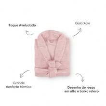Women's Microfiber Flannel Lady Bathrobe | Soft And Comfortable Touch | Ideal For Winter And After Bath