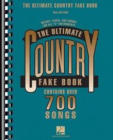 Pre-Owned The Ultimate Country Fake Book: C Instruments (Paperback) By Hal Leonard Corp - Single Book - View 1