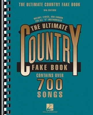 Pre-Owned The Ultimate Country Fake Book: C Instruments (Paperback) By Hal Leonard Corp - Single Book - View 1