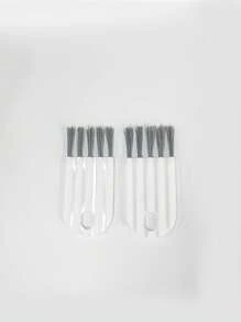 5pcs Multipurpose Computer Cleaning Kit: Soft Brush Keyboard Cleaner, Crevice Duster And Keycap Cleaner, Thermal Bottle Cap Cleaning Brush, Curved Handle Deep And Shallow Groove Keyboard Cleaner, Baby Bottle Brush, Desktop Cleaning Set, Multifunctional Brush Back To School