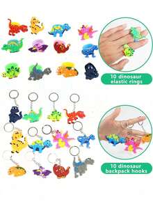Dinosaur Themed Party Favors Supplies ,Birthday Party Supplies Favors,Bulk Stuffers Set Carnival Prizes,Goody Bag Fillers Party Favor Gifts , Back To School Gifts