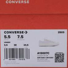 Converse 女士 Chuck Taylor 70S SEASONAL 帆布低帮运动鞋 A13007C