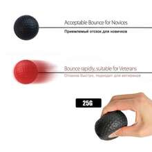 LOTANK Muay Thai Boxing Speed Ball With Head Band For Sanda Boxing Fighting Fast Speed Reaction Time Training Boxing Reflex Trainer