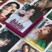 K-Pop 生日礼物交换卡套装（包含展示盒、书签套装、收藏卡、情人节礼物、小礼物、热门粉丝应援卡、收藏卡、新款贺卡、卡片展示套装）