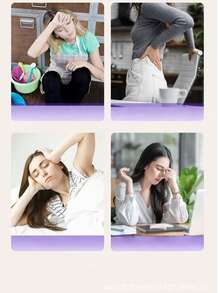 家用足部指压按摩垫 - 超痛圆形足垫，趾压板，超大尺寸 - 彩色 - 查看 7