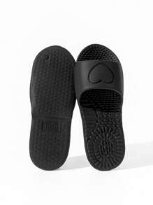 Foldable Travel Slippers, Indoor Home Bathroom Massage Slides, Unisex Travel Lightweight Quick Drying Bathroom Slippers Anti-Slip Flat Sandals Travel Essentials Travel Accessories Vacation Summer Holiday Back To School